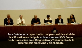 Especialistas impulsan diagn&oacute;stico oportuno y tratamientos acortados contra tuberculosis en M&eacute;xico