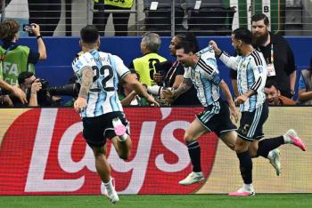 Doblete de Messi gu&iacute;a el triunfo de Argentina sobre Austria