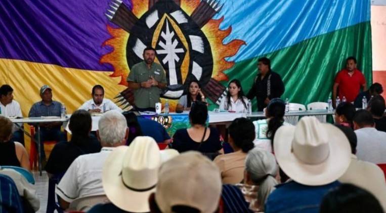 Conagua atenderá a 40 comunidades indígenas de Michoacán con obras y estudios hídricos