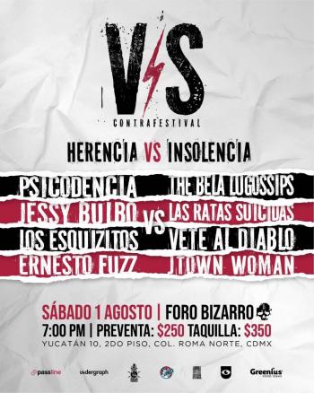 Versus Contrafestival: el underground de la CDMX sube al ring para desafiar la f&oacute;rmula de los festivales masivos