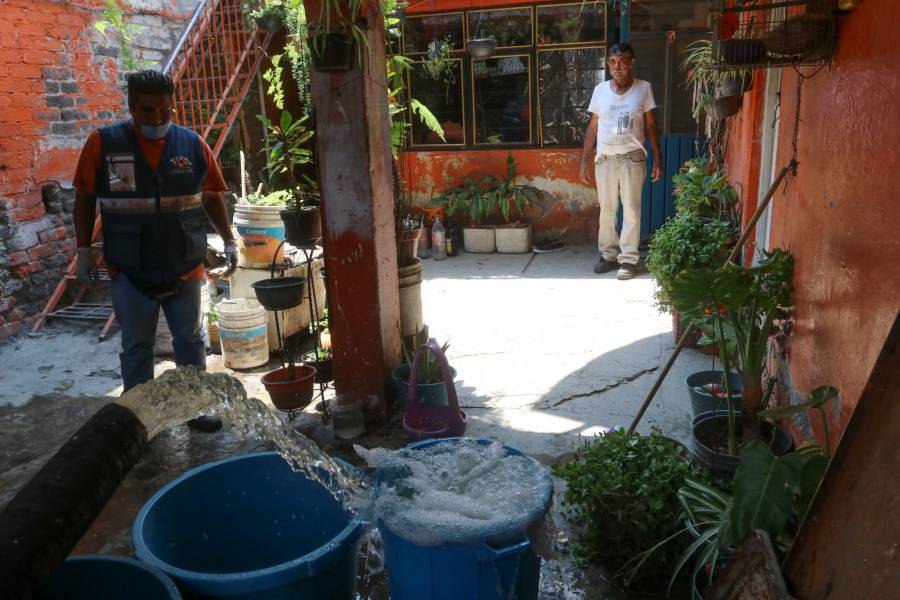 Segiagua anuncia baja presión de agua en colonias de Tláhuac y Azcapotzalco por trabajos de reparación