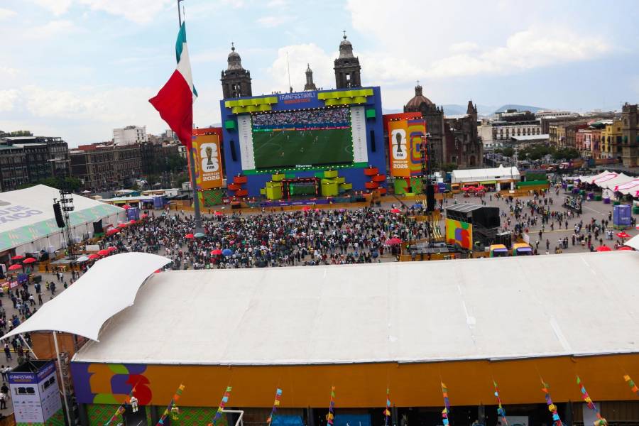 CDMX intensifica vigilancia en Fan Fest del Zócalo tras decomiso de cerveza