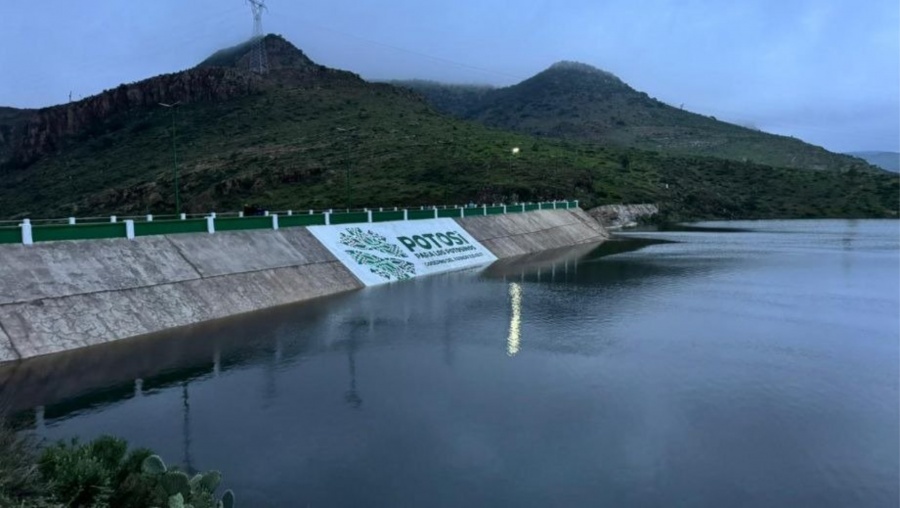 Gobierno de SLP consolida rescate de presa El Peaje para garantizar agua a miles de familias