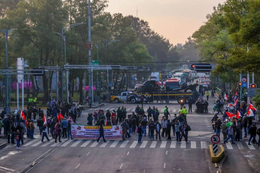 Transportistas de Amotac inician paro nacional este 24 de junio
