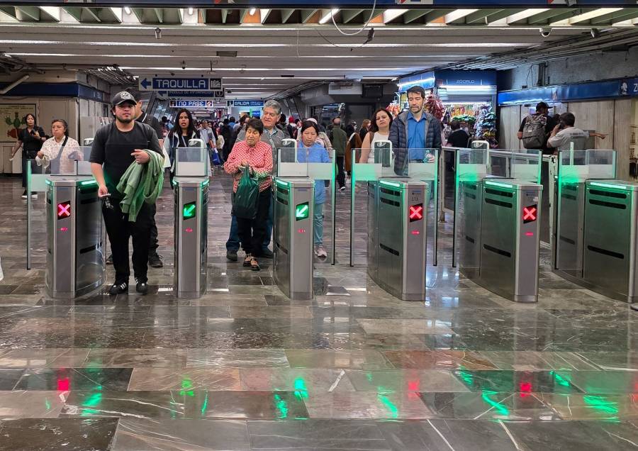 Reabre estación Zócalo/Tenochtitlan de la Línea 2 del Metro tras un mes de rehabilitación