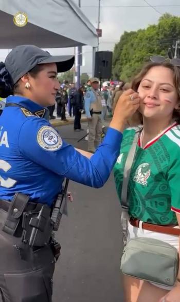 Presidenta destaca que el Mundial proyecta una imagen de alegr&iacute;a y hospitalidad de M&eacute;xico