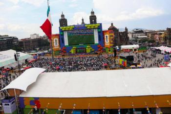 CDMX intensifica vigilancia en Fan Fest del Z&oacute;calo tras decomiso de cerveza
