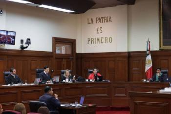SCJN suspende sesi&oacute;n del 24 de junio por operativo del Mundial.