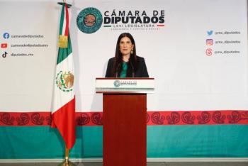 Diputada Kenia rechaza se&ntilde;alamientos de Sheinbaum de subordinaci&oacute;n del PAN a EU; partido defiende a la patria  soberan&iacute;a