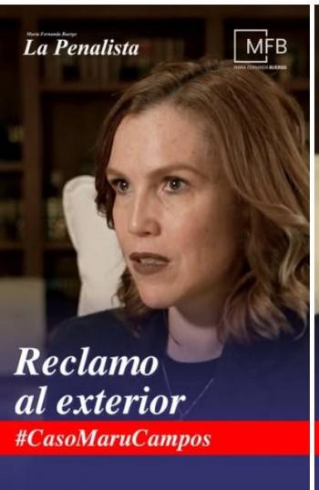 Reclamo por caso Maru debe dirigirse a EU sostiene penalista