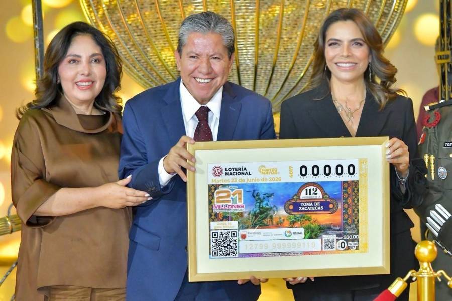 Sorteo Mayor de Loter&iacute;a Nacional recuerda el 112 aniversario de la Toma de Zacatecas