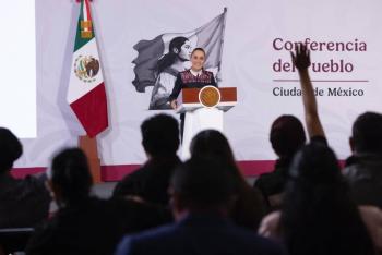 Continuar&aacute; la obra p&uacute;blica sin endeudar al pa&iacute;s, asegura Sheinbaum