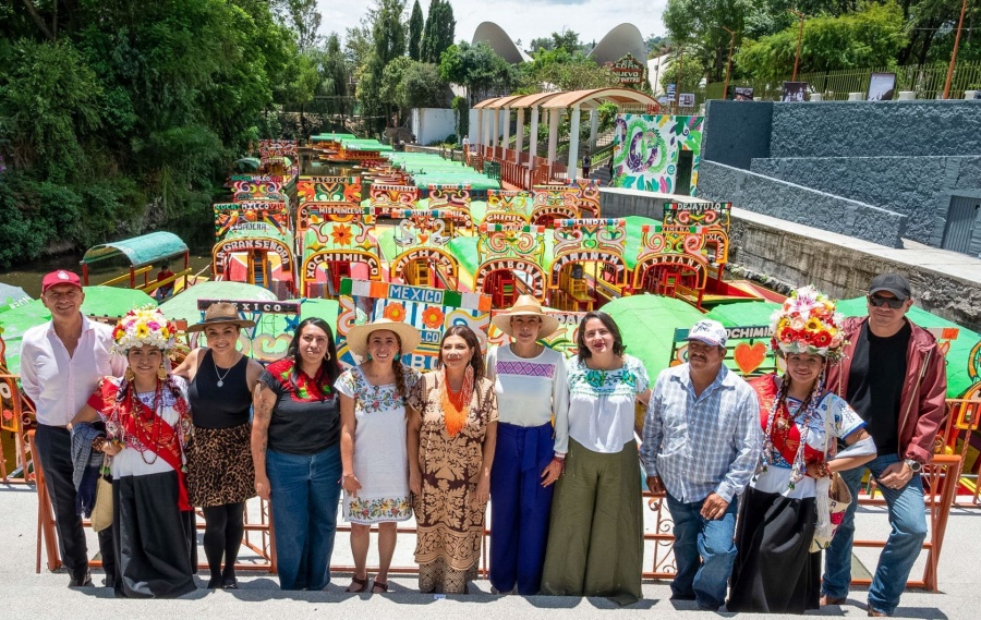 Gobierno capitalino avanza en remodelación integral de embarcaderos de Xochimilco    