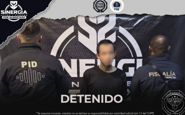 Detienen en Querétaro a hombre buscado por homicidio en Michoacán