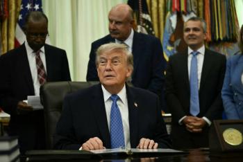 Trump amenaza con arancel del 100% a los pa&iacute;ses europeos por el impuesto a los servicios digitales