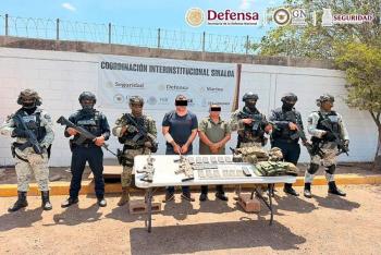 Detienen al ‘Guero Pink’ en Sinaloa junto a exjefe policial de Escuinapa