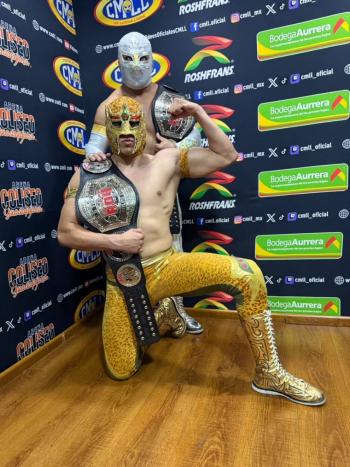 M&iacute;stico y M&aacute;scara Dorada: los campeones que llevan el orgullo del CMLL a la cima de ROH
