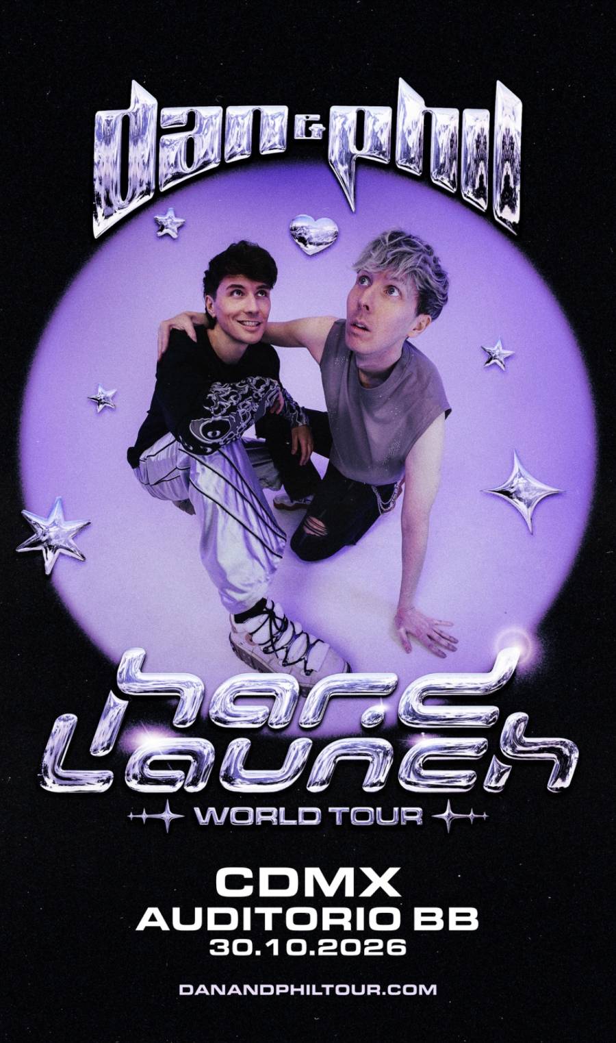 ¡DAN AND PHIL: HARD LAUNCH WORLD TOUR LLEGA A CDMX!