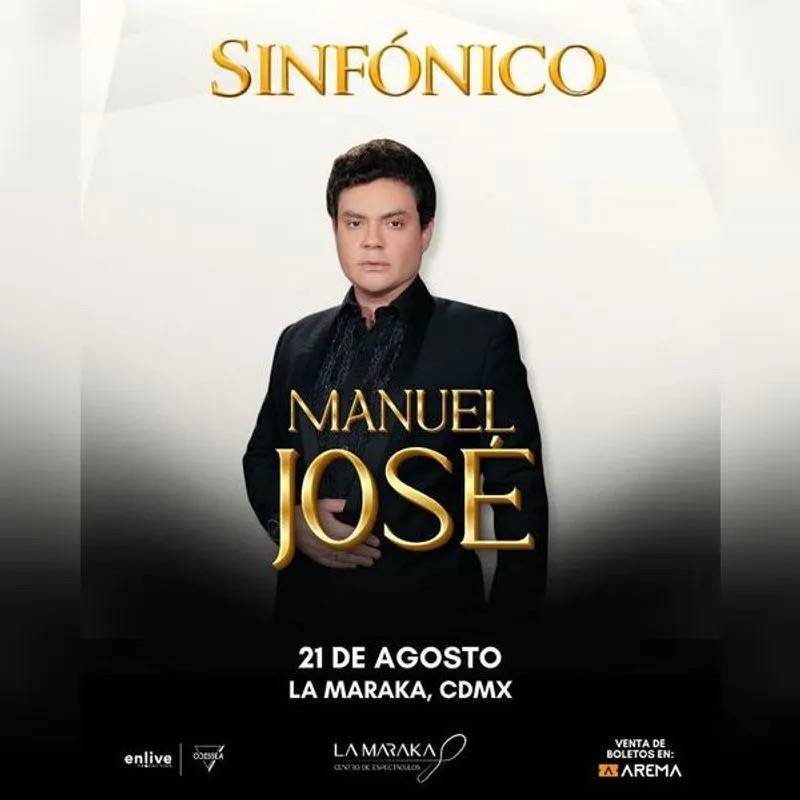 MANUEL JOSÉ REGRESA A LA MARAKA CON SU ESPECTÁCULO SINFÓNICO EN AGOSTO