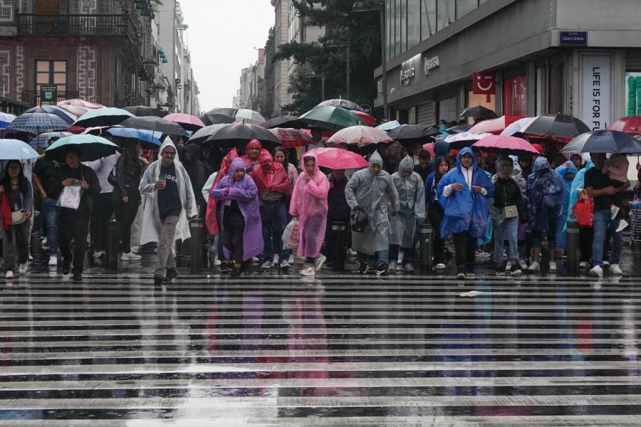 SGIRPC emite alerta amarilla por lluvias en CDMX