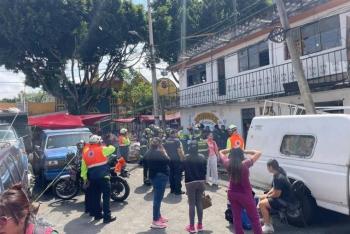 Explosi&oacute;n por fuga de gas deja seis heridos en Iztapalapa