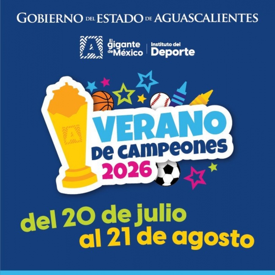 Aguascalientes lanza Verano de Campeones 2025 para niños y adolescentes