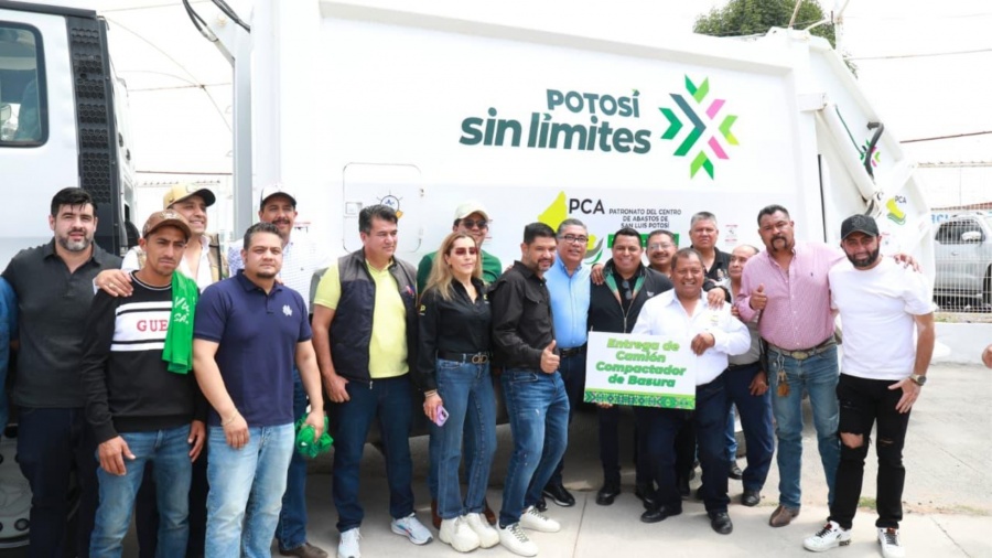 Patronato de la Central de Abastos respalda obras del gobernador Ricardo Gallardo