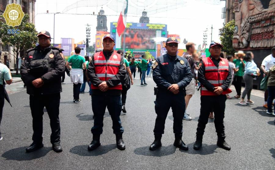 SSC desplegará más de 15 mil policías por partido México vs Ecuador en CDMX