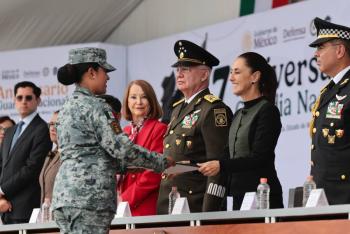 Guardia Nacional ha contribuido a reducir 46% los homicidios dolosos: Sheinbaum