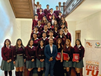 Cecytez entrega a 31 j&oacute;venes egresados del Sistema de Educaci&oacute;n Dual en Zacatecas