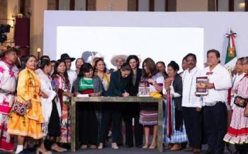 Sheinbaum inicia consulta para Ley de Derechos de pueblos ind&iacute;genas