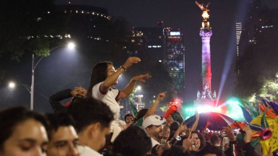 La euforia desborda el Ángel; festejos generan microsismos