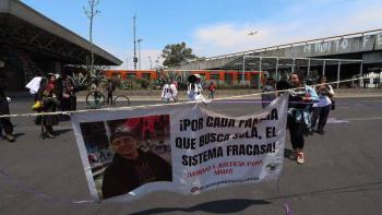 Gobierno capitalino ofrece disculpas tras confrontaci&oacute;n con madres buscadoras en Calzada de Tlalpan