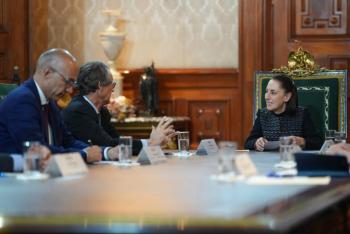 Sheinbaum destaca ampliaci&oacute;n de inversi&oacute;n de Safran por m&aacute;s de 147 millones de d&oacute;lares en M&eacute;xico