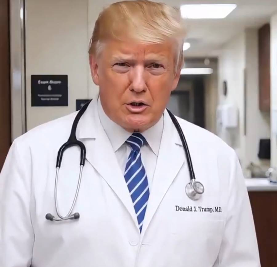 Trump difunde video creado con IA para burlarse de celebridades críticas de su gobierno
