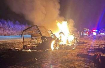 Ataque armado contra polic&iacute;as en Tinguind&iacute;n deja un oficial herido y provoca bloqueos carreteros