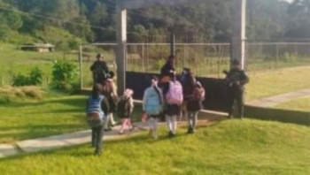 Polic&iacute;a Estatal refuerza vigilancia en escuelas de Fresnos de Puerto Rico, Ajuchitl&aacute;n del Progreso