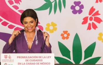 Clara Brugada promulga la Ley del Sistema P&uacute;blico de Cuidados en CDMX