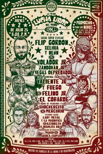 Volador Jr. y Xelhua, Encabezan Hist&oacute;rico Cartel en Puebla.