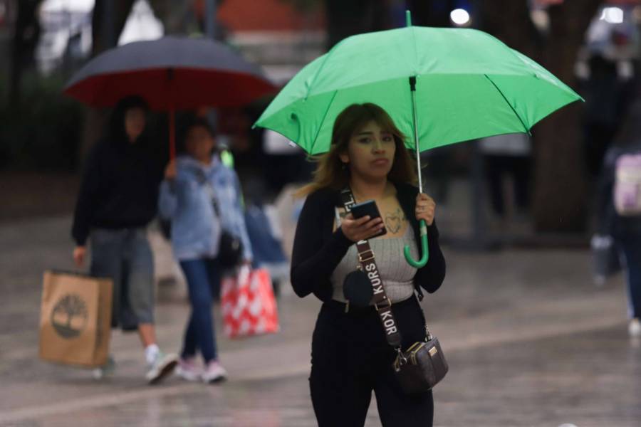 Prevén lluvias y ambiente fresco para este viernes en el Valle de México
