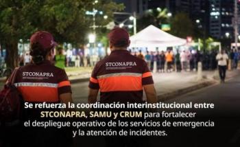 Gobierno instala m&oacute;dulos m&eacute;dicos avanzados en Paseo de la Reforma para el Mundial
