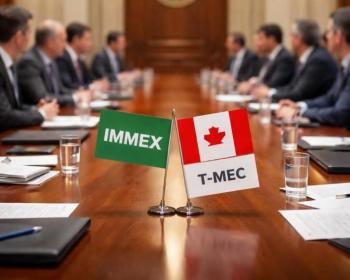 Sheinbaum se re&uacute;ne con empresarios IMMEX; Concamin respalda postura sobre el T-MEC