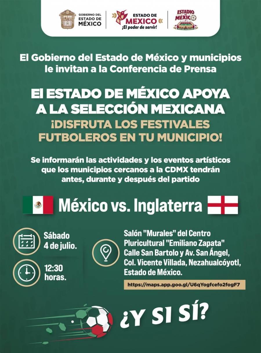 EdoMex invita a su población a apoyar a la Selección Nacional en sus municipios; Ángel de la Independencia tendrá cupo limitado limitado