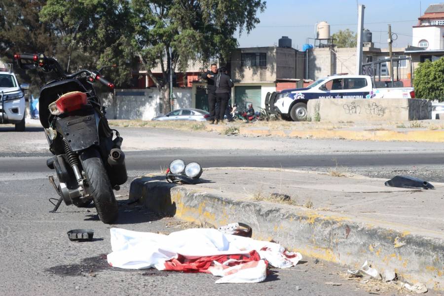 Motociclistas concentran casi la mitad de víctimas en accidentes viales en CDMX