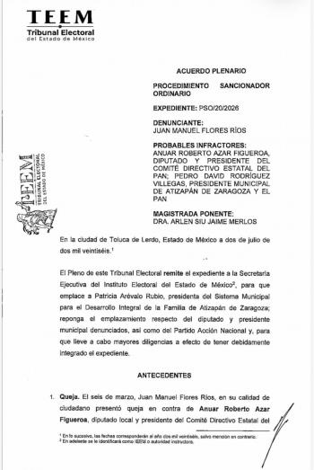 Tribunal Electoral ordena reabrir investigaci&oacute;n contra Pedro Rodr&iacute;guez y Anuar Azar