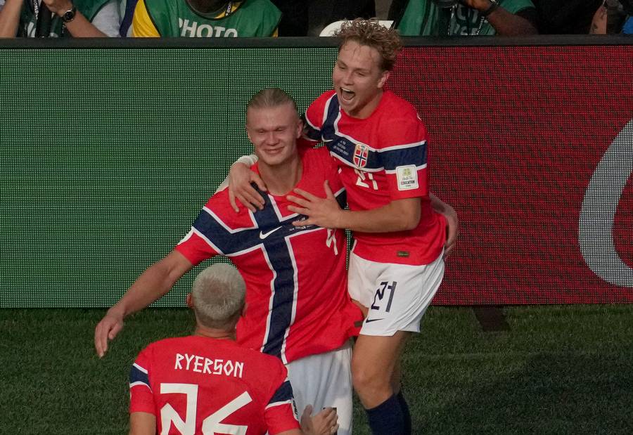 Haaland guiacutea a Noruega a una histoacuterica victoria sobre Brasil y la instala en cuartos de final