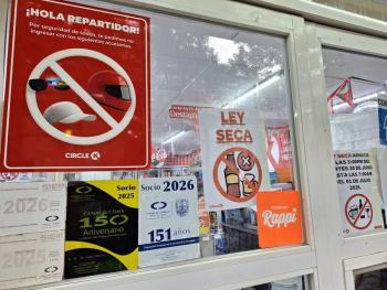 Comerciantes resienten restricciones por ley seca durante el operativo del M&eacute;xico vs Inglaterra
