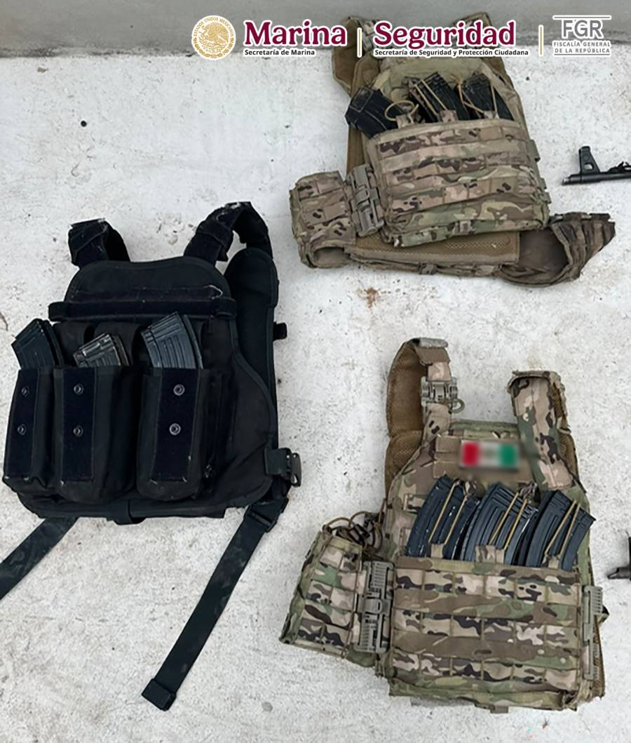 Marina y SSPC refuerzan seguridad en Sinaloa tras agresión con explosivos