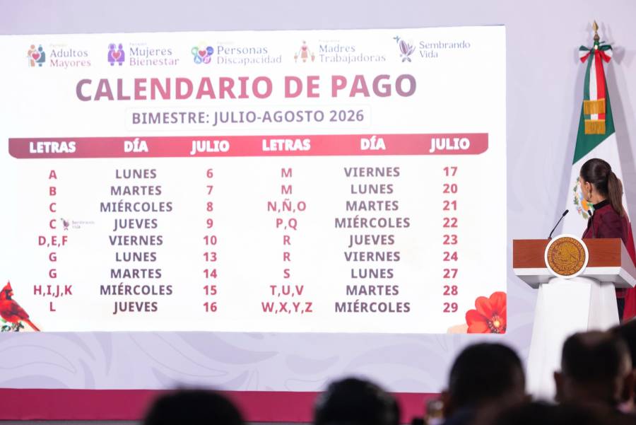 Inicia dispersión de pagos de la Pensión para el Bienestar a adultos mayores