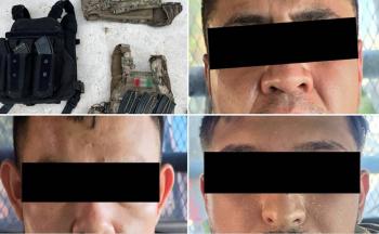 Tres detenidos tras operativo de Marina y SSPC en Sinaloa